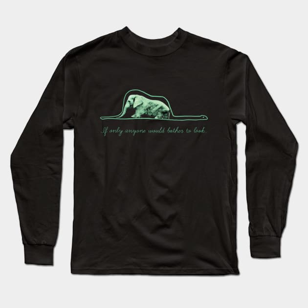 Le petit elephant Long Sleeve T-Shirt by 7rancesca